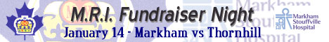The Waxers raised over $1000 on the evening for the Markham-Stouffville Hospital MRI fundraising campaign.