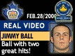 Feb. 28/2000: Playoffs 2000: Game 3: Jimmy Ball dishes out some punishment!