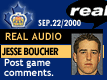Sep. 22/2000: Jesse Boucher postgame