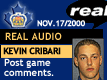 Nov. 17/2000: Kevin Cribari postgame comments