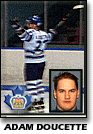Adam Doucette continues to be a threat each shift, he assisted on all three Waxer goals Friday night.