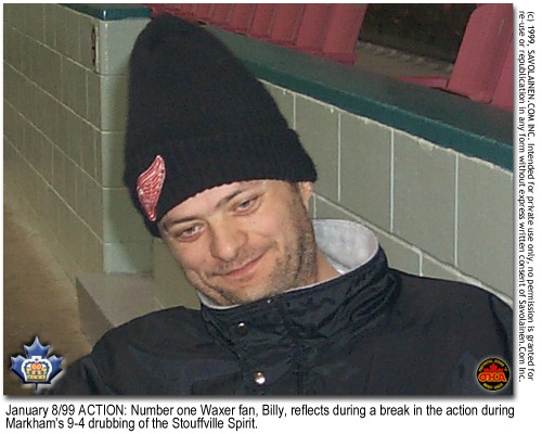 Hard to find someone who likes hockey as much as Billy