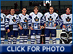 Graduation Appreciation Night 2001: The eight blue and white soldiers who are graduating