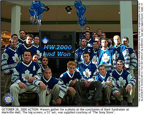Waxers at Markville Mall United Way Fundraiser