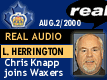 Aug. 2/2000: Chris Knapp joins the Waxers Coaching Staff