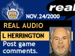 Nov. 24/2000: GM Larry Herrington postgame comments