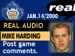 Jan. 14/2000: Mike Harding postgame