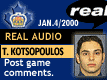 Jan. 4/2000: Tom Kotsopoulos postgame