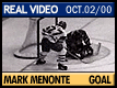 Mark Menonte's 7th of the year put the game out of reach at 6-1!