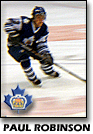 Paul Robinson's second period PP goal was the winner as the Waxers started 2001 on the right note.