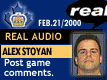 Feb. 21/2000: Alex Stoyan after NY series win