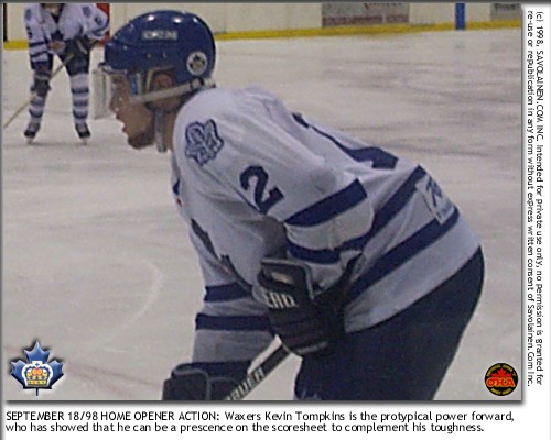 Kevin Tompkins is the protypical power forward.