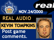 Nov. 24/2000: Kevin Tompkins postgame comments