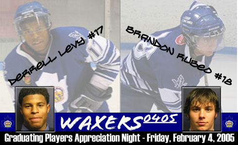 The Class of 2005 will be honoured on February 4, 2005.