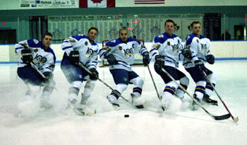 The Class of 2003 in their Anniversary Uniforms.