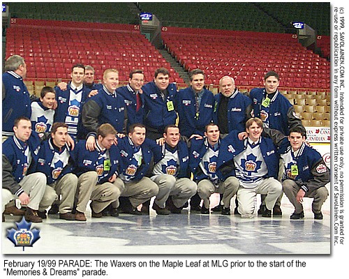 Waxers at centre ice, Maple Leaf Gardens