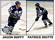 Jason Duffy scored twice and Patrick Diotte got his first Jr. A goal as the Waxers closed out the regular season with a victory.