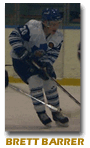 Brett Barrer scored twice to lead Waxers to victory