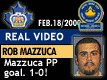 Feb. 18/2000: Rob Mazzuca wrists in a PP goal. 1-0 Waxers!