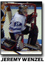 Jeremy Wenzel made several key stops and his team played much better in front of him.