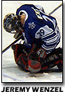 Jeremy Wenzel has provided the fans with great goaltending and the hockey club with veteran leadership.