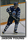 Jason Young was arguably the best player on the ice.