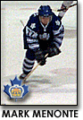 Mark Menonte scored twice in the third period to help ice the Waxers 7-3 third place clinching victory