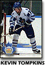 Kevin Tompkins begins his professional career with the first-place Peoria Rivermen of the East Coast Hockey League.