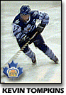 Kevin Tompkins scored a PP goal and drew an assist in the Waxers tough loss to the Buzzers.
